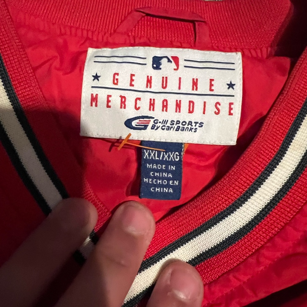 Boston red socks pull over jacket - Picture 3 of 3
